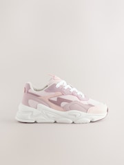 Mauve Purple Lace-Up Trainers - Image 2 of 6