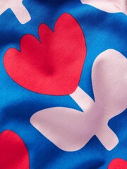 Boden Blue 100% Cotton Printed Relaxed Sweatshirt - Image 3 of 3