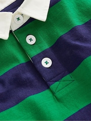 Boden Blue Classic Rugby 100% Cotton Shirt - Image 2 of 2