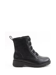 Heavenly Feet Ingrid Ankle Black Boots - Image 1 of 4