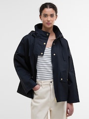 Barbour® Blue Cecile Showerproof Jacket - Image 1 of 5