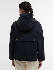 Barbour® Blue Cecile Showerproof Jacket - Image 2 of 5