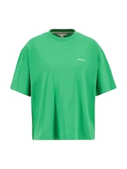Barbour® Green Oversized Jema 100% Cotton Top - Image 5 of 5
