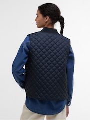 Barbour® Blue Rosalie Quilt Gilet - Image 2 of 5