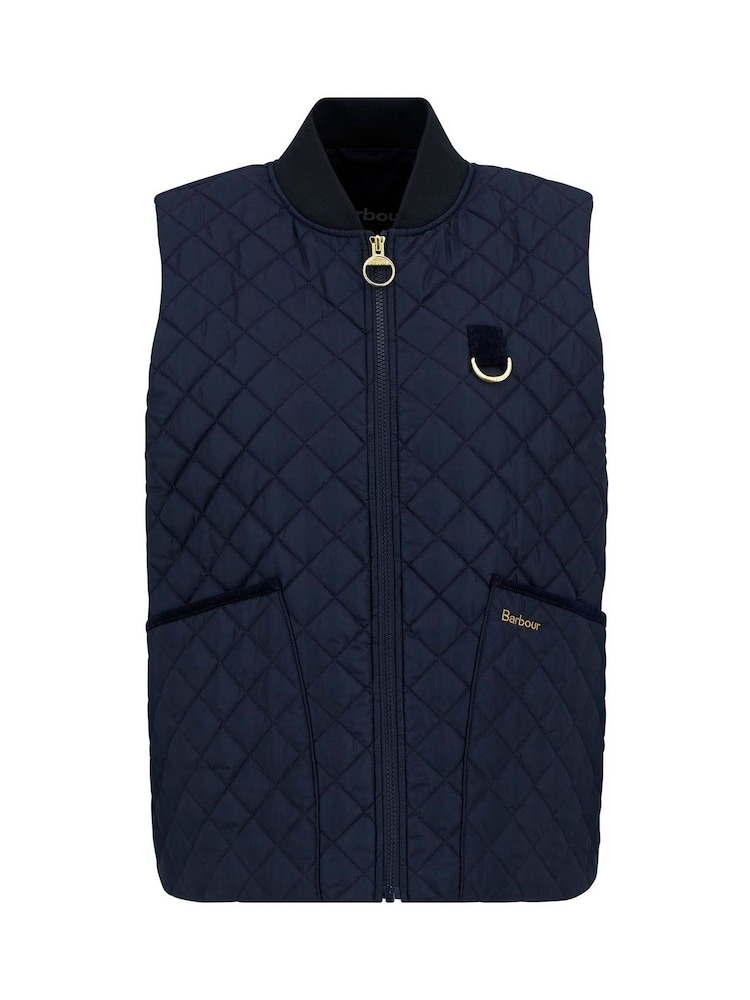 Barbour® Blue Rosalie Quilt Gilet - Image 5 of 5