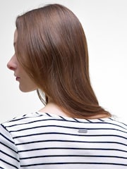 Barbour® White Blake Stripe Top - Image 4 of 5