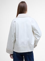 Barbour® White White Abbey Casual Jacket - Image 2 of 5