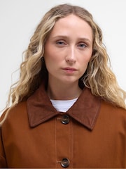 Barbour® Brown Abbey Casual Jacket - Image 3 of 5