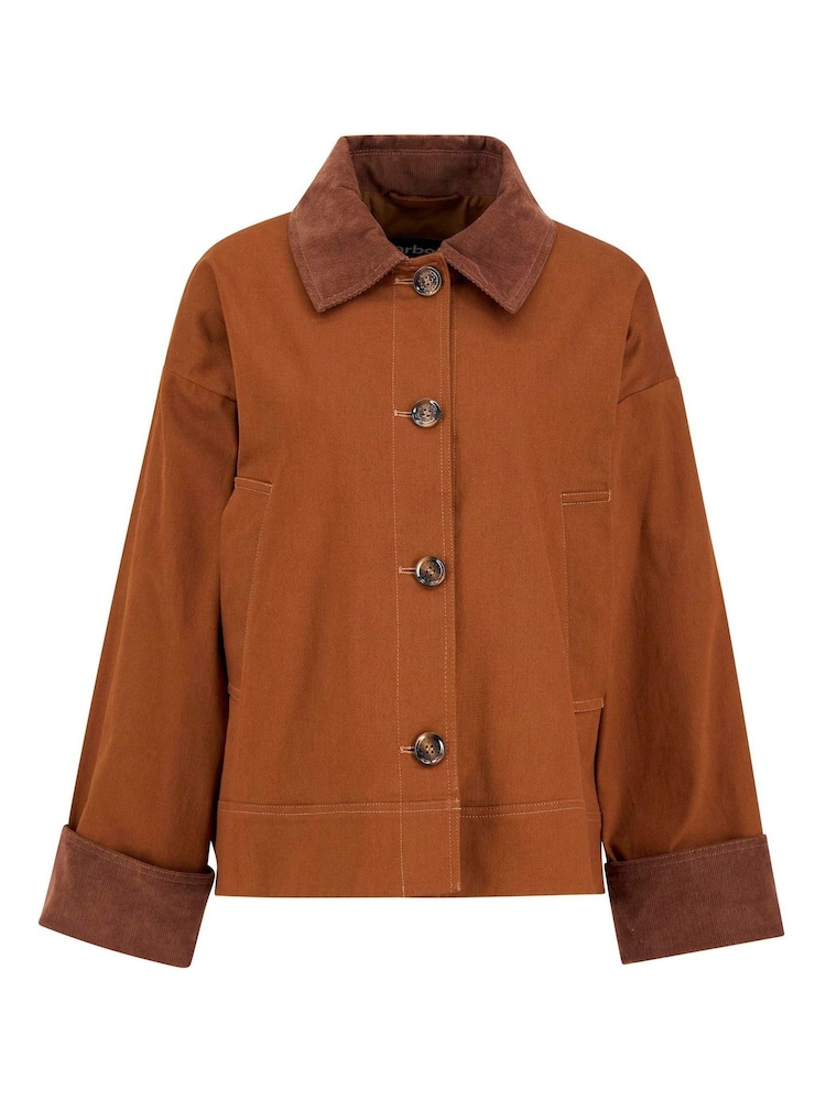 Barbour® Brown Abbey Casual Jacket - Image 5 of 5
