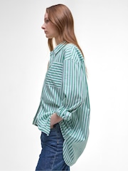 Barbour® Green Nicola 100% Cotton Shirt - Image 3 of 5