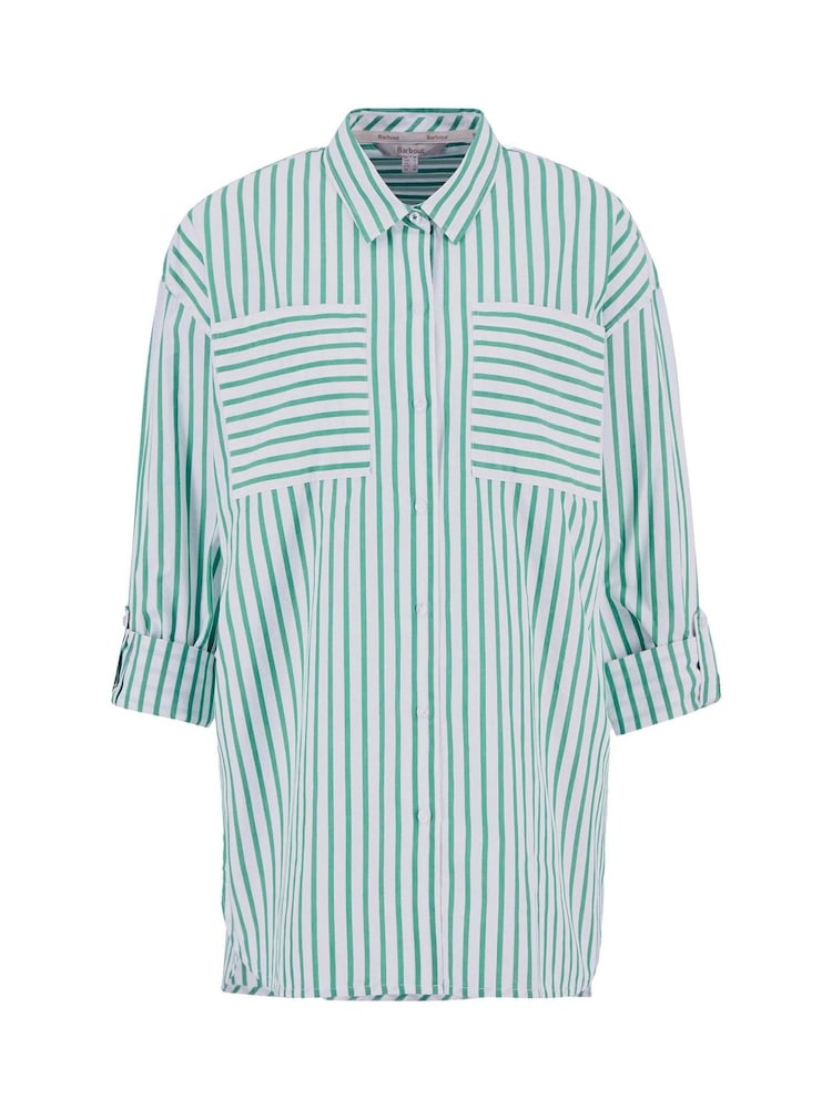 Barbour® Green Nicola 100% Cotton Shirt - Image 5 of 5