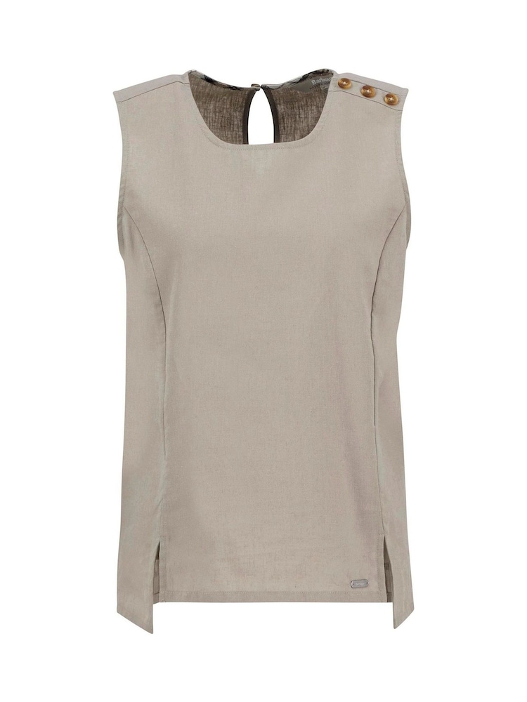 Barbour® Cream Lucy Shell Vest - Image 5 of 5