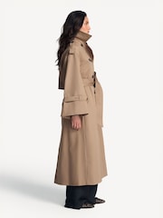 By Malene Birger Brown Alaya Trench Coat - Image 3 of 6