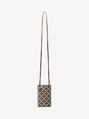 By Malene Birger Brown Ivy Phone Pouch - Image 1 of 1