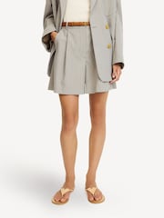 By Malene Birger Grey Poville Tailored Shorts - Image 1 of 2
