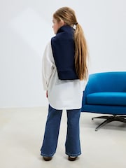 Dark Blue Flare Jeans (3-16yrs) - Image 3 of 9