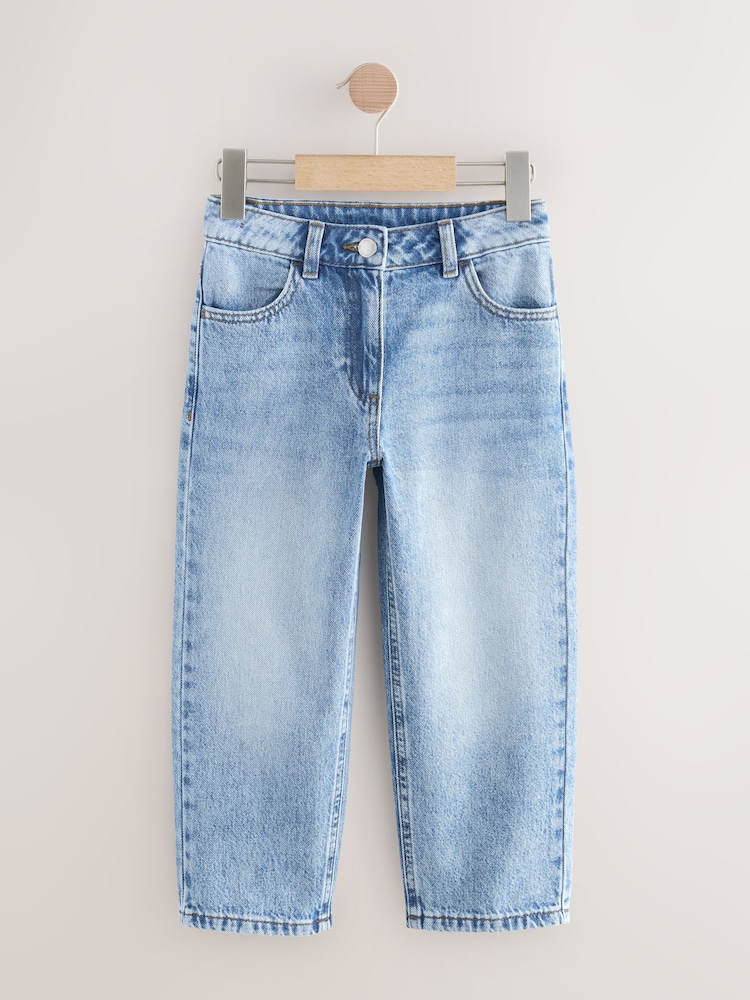 Mid Blue Denim Straight Leg Jeans (3-16yrs) - Image 1 of 4