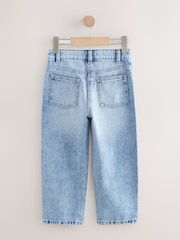 Mid Blue Denim Straight Leg Jeans (3-16yrs) - Image 2 of 4