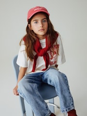 Mid Blue Denim Straight Leg Jeans (3-16yrs) - Image 5 of 9