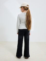 Anthrazitgrau - Ausgestellte Jeans (3-16 J.) - Bild 3 von 4