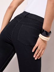 Friends Like These Black 3/4 Length Jeans - Image 3 of 5