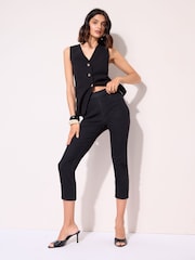 Friends Like These Black 3/4 Length Jeans - Image 4 of 5