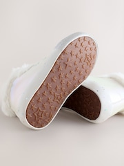 White Shimmer Unicorn - Charakter High Top Turnschuhe​​​​​​​ - Bild 4 von 5