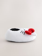 White Hello Kitty Plush Slippers - Image 2 of 5