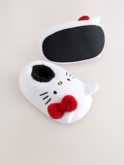 White Hello Kitty Plush Slippers - Image 5 of 5