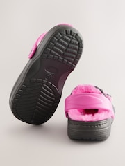 Black/Pink Halloween Slippers Clogs - Image 3 of 5