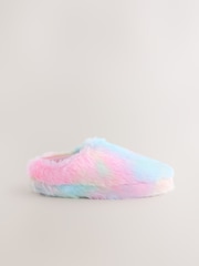 Arcoíris - Faux Fur Mule SlippersS - Imagen 2 de 5