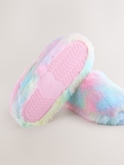 Arcoíris - Faux Fur Mule SlippersS - Imagen 5 de 5