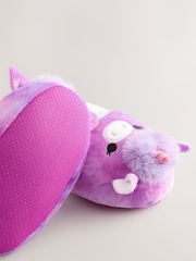 Purple Squishmallows Plush Slippers - Image 3 of 5