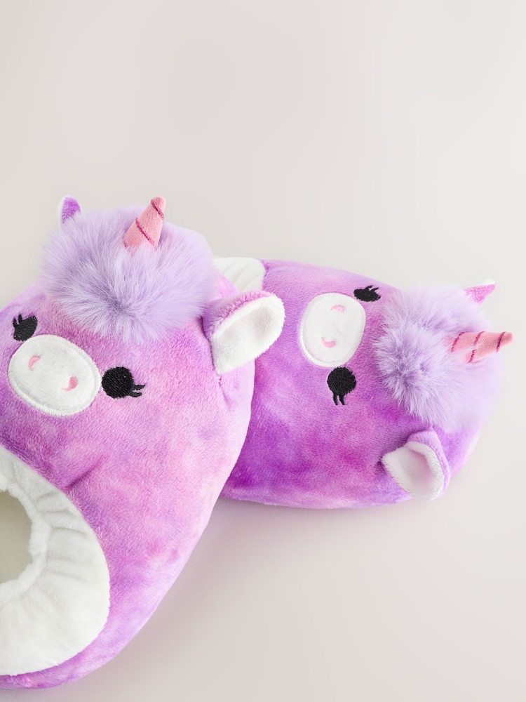 Purple Squishmallows Plush Slippers - Image 5 of 5