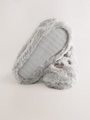 Grey Bunny Character Slippers - Image 5 of 5