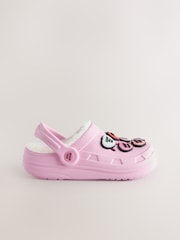 Pink Heart Slippers Clogs - Image 2 of 6
