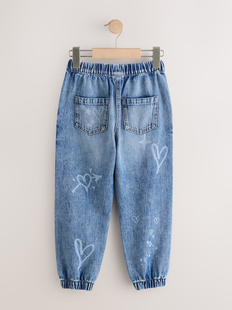 Denim Graffiti Print - Jogginghose (3-16 Jahre) - Bild 2 von 5