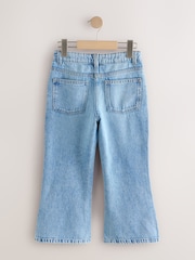 Light Blue Denim Floral Embellished Flare Jeans (3-16yrs) - Image 2 of 5