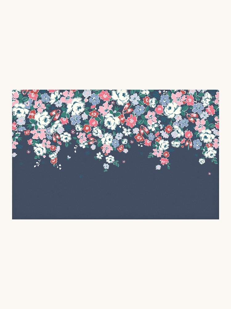 Cath Kidston Navy Clifton Floral Fixed Size 4M Mural - Image 2 of 2