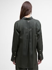 Barbour® International Green Clara Shirt - Image 2 of 5
