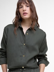 Barbour® International Green Clara Shirt - Image 3 of 5