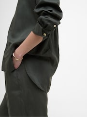 Barbour® International Green Clara Shirt - Image 4 of 5