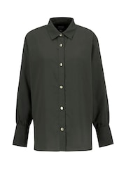 Barbour® International Green Clara Shirt - Image 5 of 5