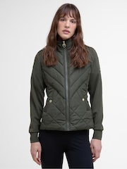 Barbour® International Natalia Quilted Sweatshirt - Image 1 of 5