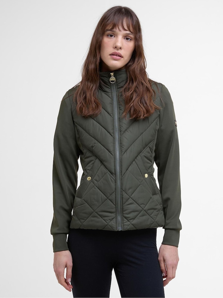 Barbour® International Natalia Quilted Sweatshirt - Image 1 of 5
