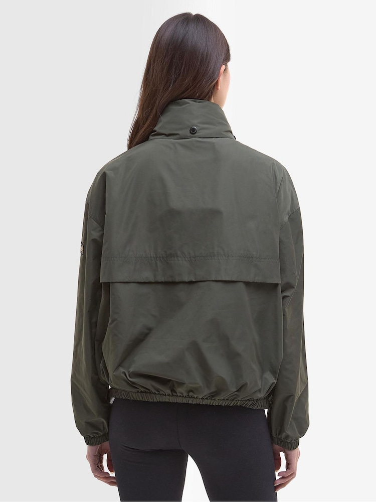 Barbour® International Green Lolita Showerproof Jacket - Image 2 of 5