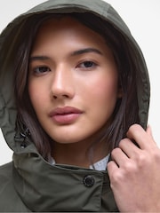 Barbour® International Green Lolita Showerproof Jacket - Image 3 of 5