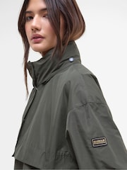 Barbour® International Green Lolita Showerproof Jacket - Image 4 of 5