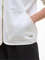 Barbour® International Clara Sweat 100% Cotton Bomber Jacket - Image 4 of 5