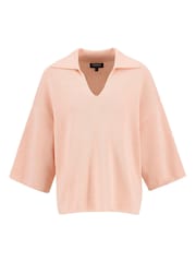 Barbour® International Orange Natalia Knitted T-Shirt - Image 5 of 5